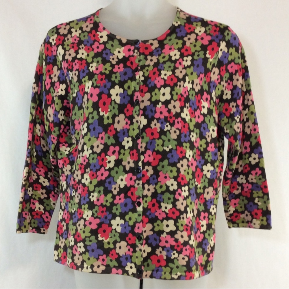 🧹👗5 for $20 Talbots Ladies Spring Cardigan  XL
